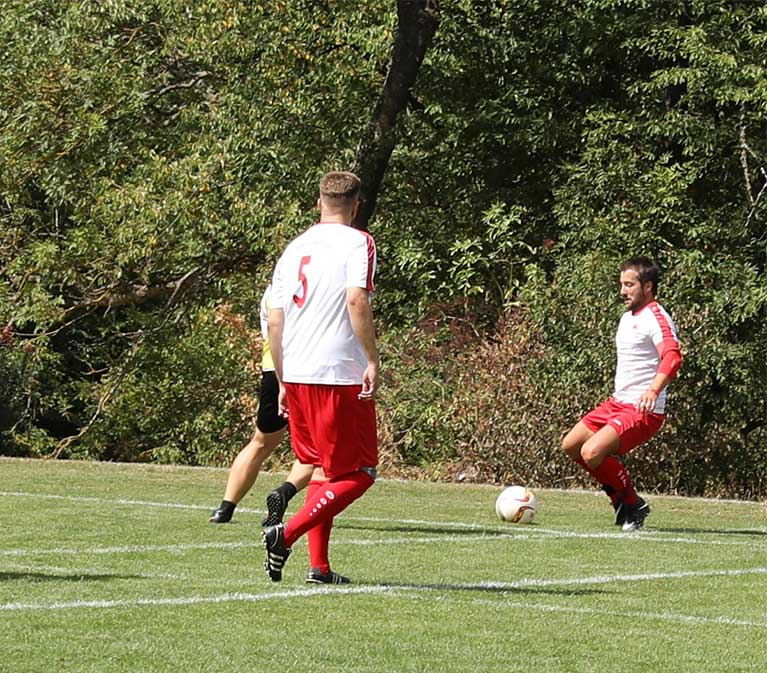Sommer-Sportevent Fußball
